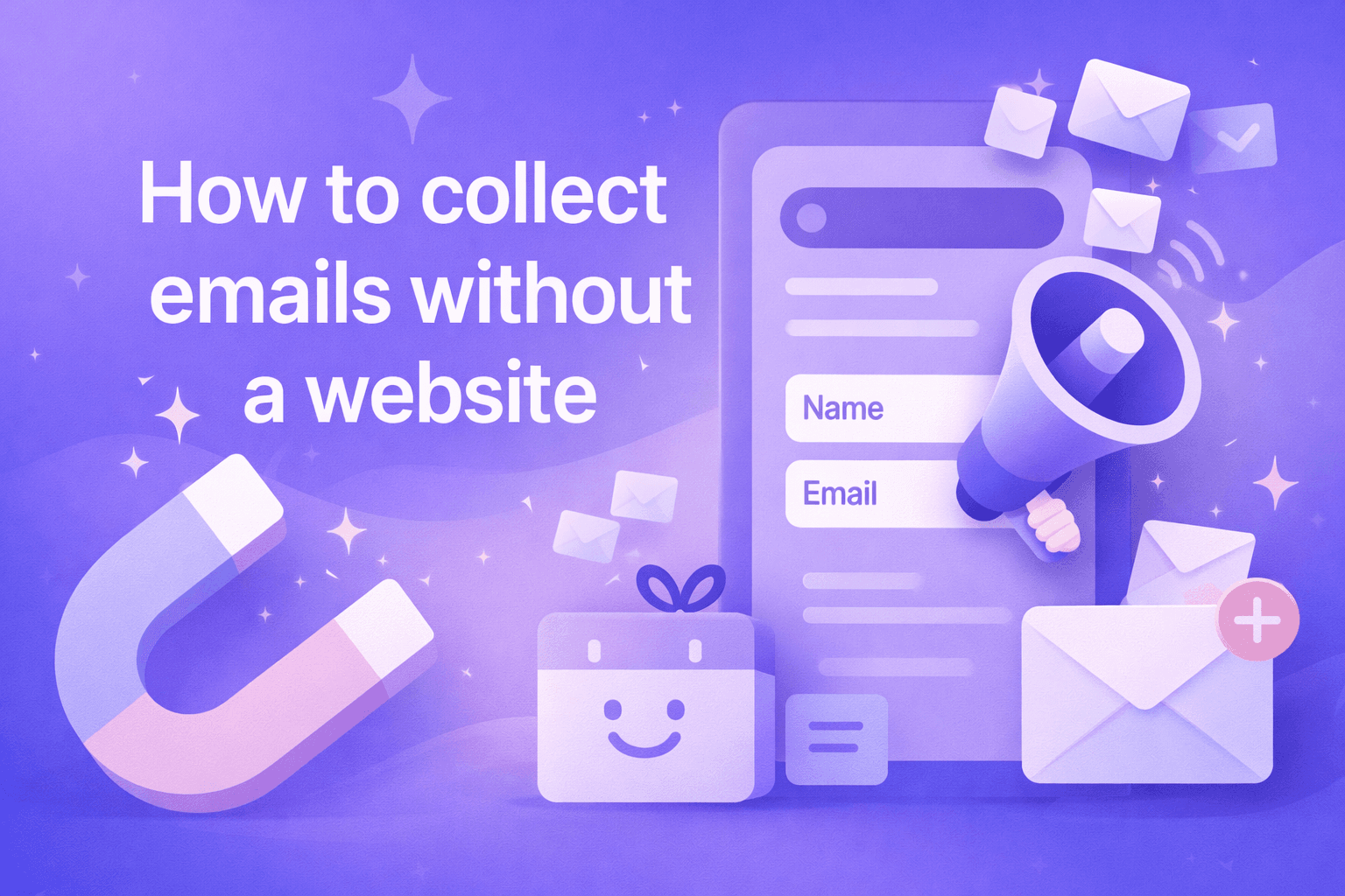 How to Collect Emails Without a Website (Easily)